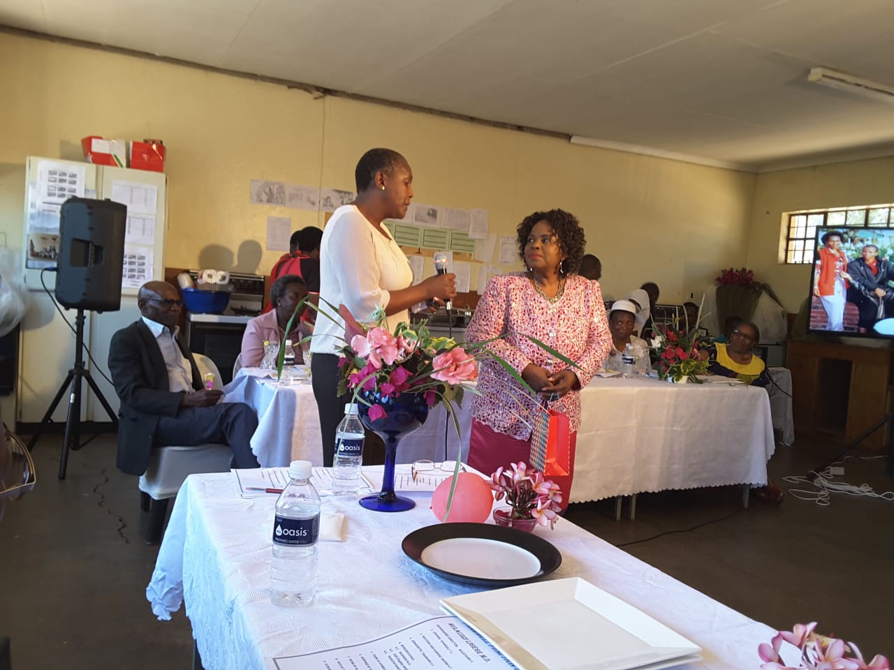 Farewell function of Mrs Ligege